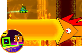 Geometry Dash BlackRed Edition by MatthewFilmsProductions - Game Jolt